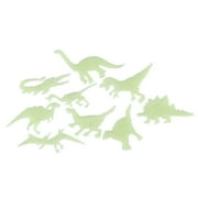 18pcs Noctilucence Dinosaur Wall Sticker Glow in the Dark Luminous Wall Stickers Decoration for Kids Bedroom Student Dormitory